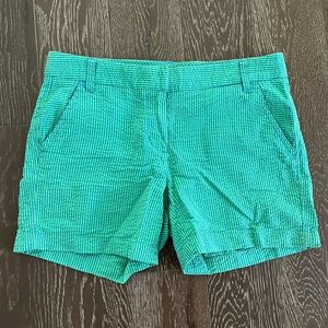 J. Crew seersucker shorts. Never worn